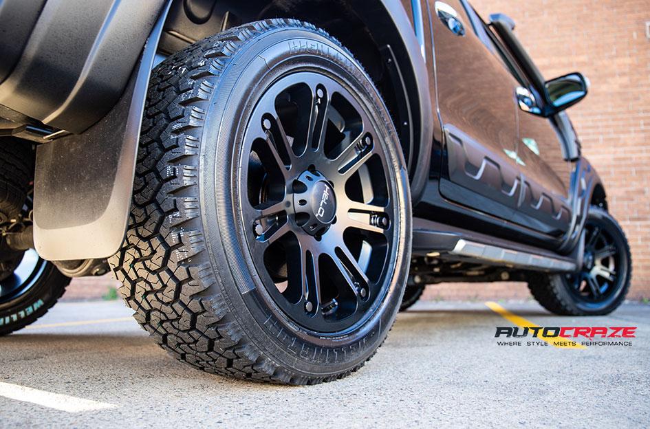 FORD RANGER HE904 SATIN BLACK